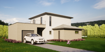 Projet de construction aux Haies (38300)