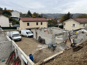 Construction de 4 maisons individuelles à Grenoble
