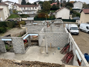 Construction de 4 maisons individuelles à Grenoble